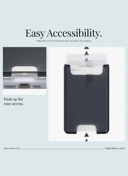 Spigen Magnetic Wallet 3-4 Cards Holder Classic C1