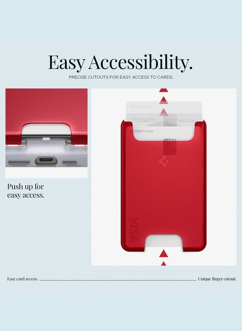 Spigen Magnetic Wallet 3-4 Cards Holder Classic C1