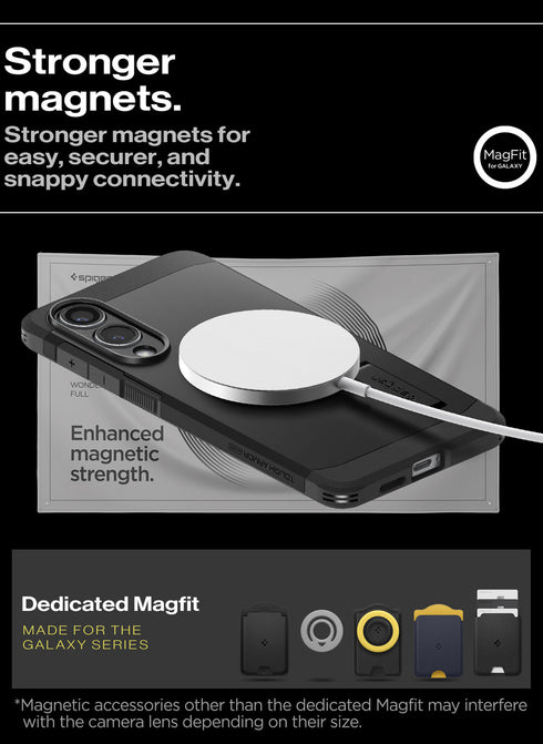 Spigen Samsung Galaxy S25 EDGE Case Tough Armor MAGFIT AI