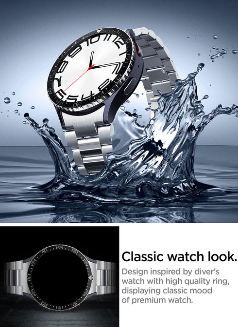 Spigen Samsung Galaxy Watch 7 (44mm) Bezel Ring Protector Bezel Tune