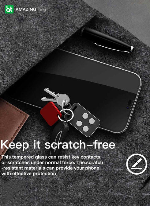 Amazing Thing iPhone 14 / iPhone 13 PRO / iPhone 13 Tempered Glass Screen Protector RADIX Pure Glass