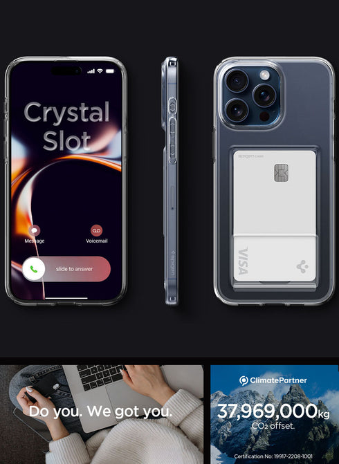 Spigen iPhone 15 PRO Case Crystal Slot