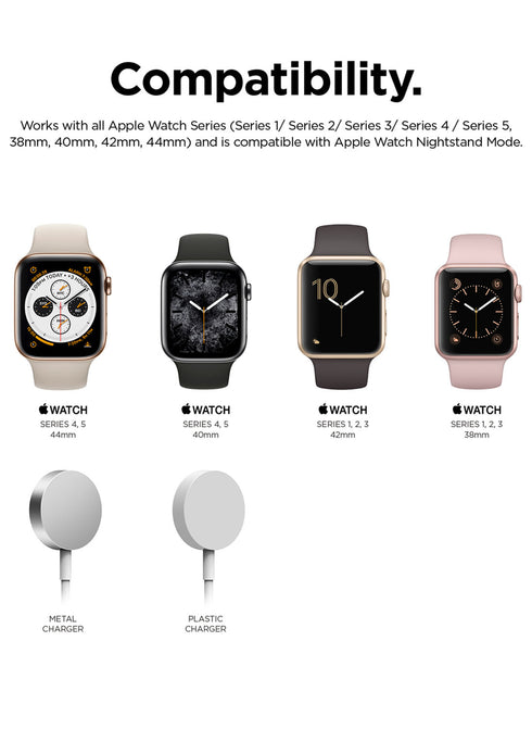 elago Apple Watch Charger W2 Stand (49/45/44/42/41/40/38mm)