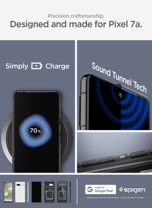 Spigen Google Pixel 7a Case Ultra Hybrid ZERO ONE