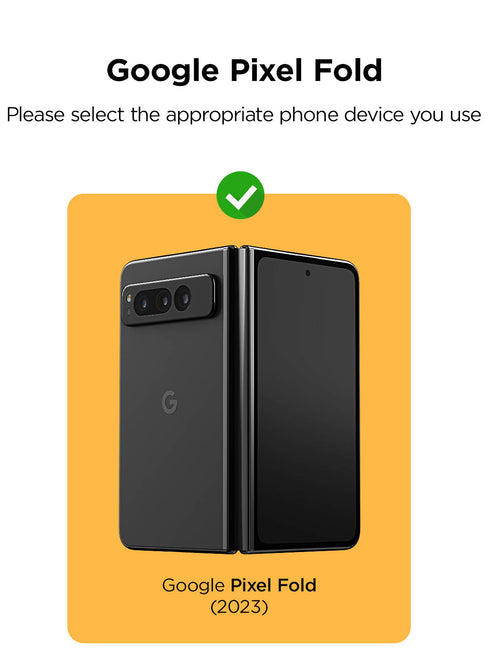 VRS Design Google Pixel Fold Case Simpli Fit Crsytal