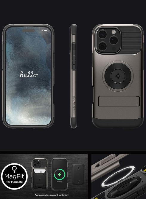 Spigen iPhone 16 PRO Case Slim Armor MAGFIT