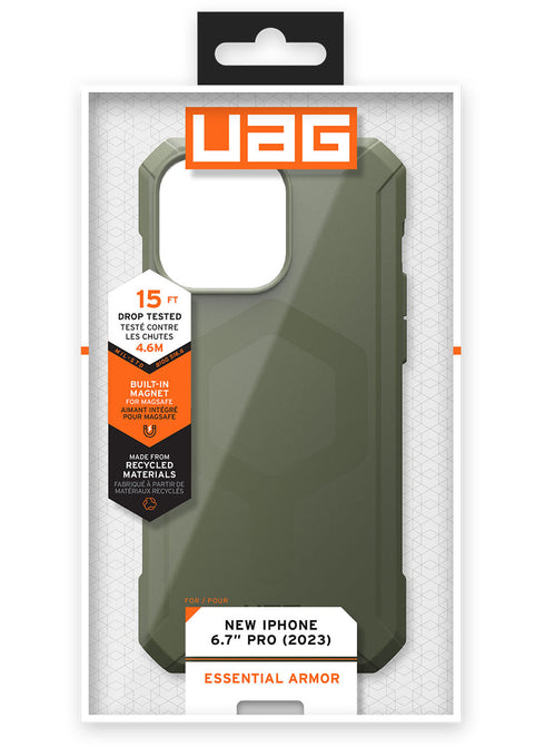 UAG iPhone 15 Pro MAX Case Essential Armor (MagSafe)