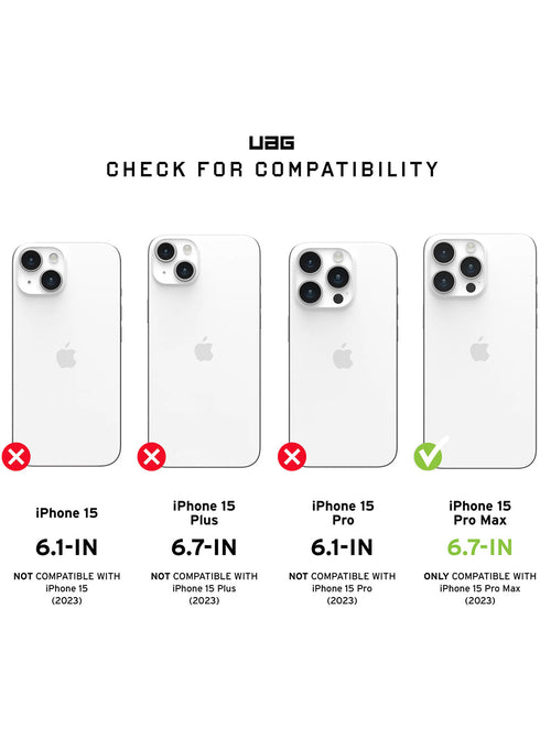 UAG iPhone 15 PRO Case Plyo