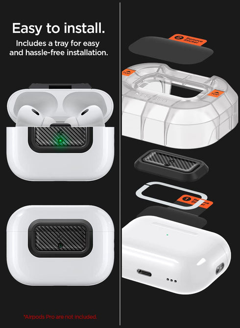Spigen AirPods PRO 2 / AirPods Pro Case Lock Fit M with Lanyard