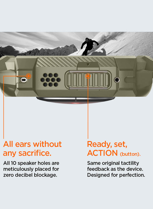 Spigen Apple Watch ULTRA (49mm) Band with Case Rugged Armor PRO