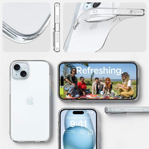 Spigen iPhone 15 Case Liquid Crystal