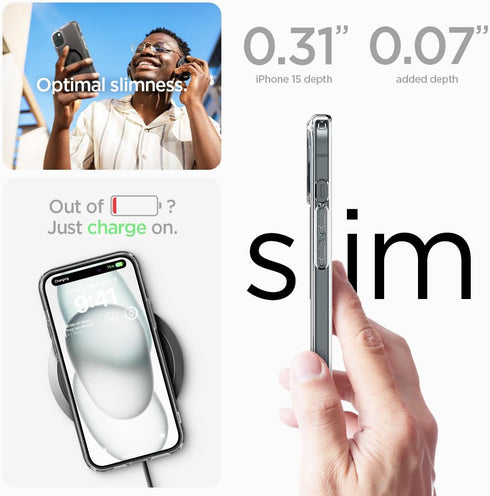 Spigen iPhone 15 Case Ultra Hybrid MagFit