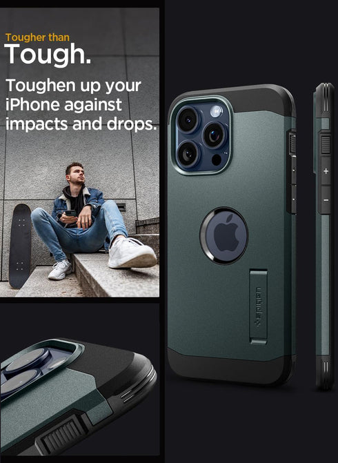Spigen iPhone 15 PRO Case Tough Armor MagFit