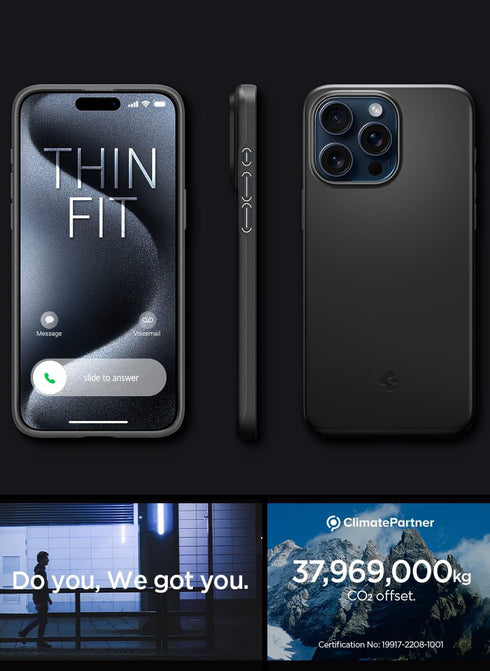 Spigen iPhone 15 Pro MAX Case Thin Fit