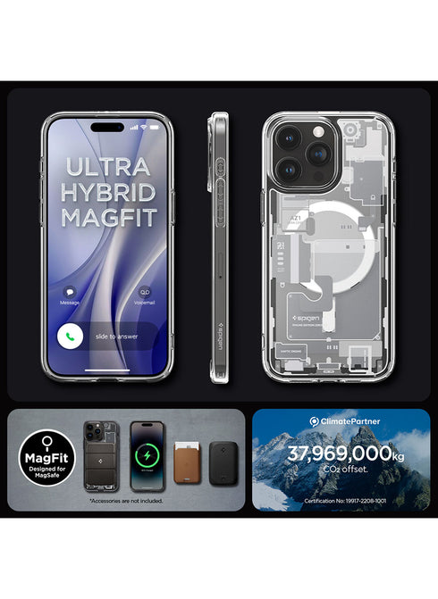 Spigen iPhone 15 Pro MAX Case Ultra Hybrid MagFit Zero One