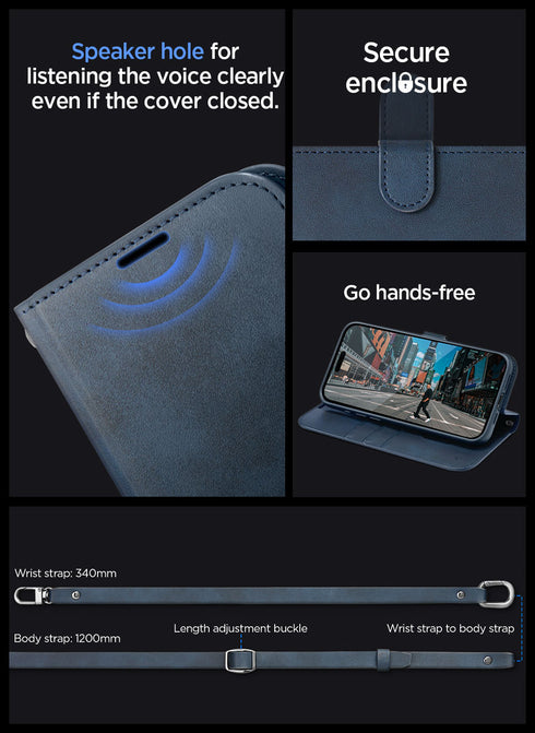 Spigen iPhone 15 Pro MAX Case Wallet S PRO