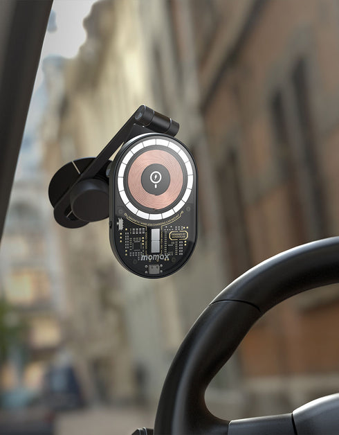 Momax Tesla Model 3 / Y (CM20GS) Q.Mag Mount3x 15W Magnetic Qi Wireless Charging