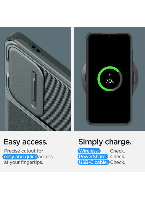 Spigen Samsung Galaxy S24 Case Optik Armor