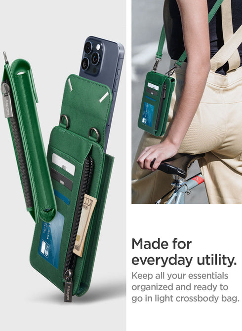 Spigen Crossbody Travel Wallet Bag Valentinus with Card Holder