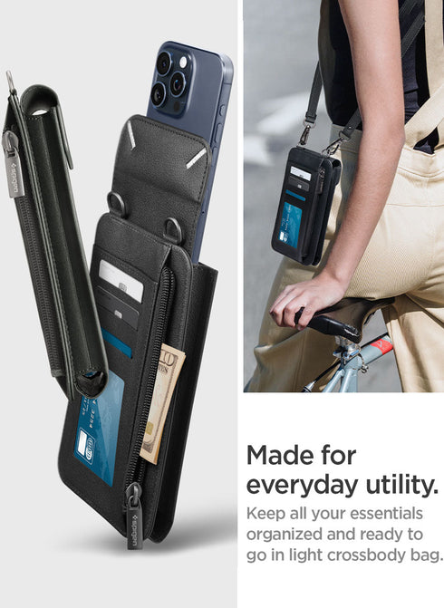 Spigen Crossbody Travel Wallet Bag Valentinus with Card Holder