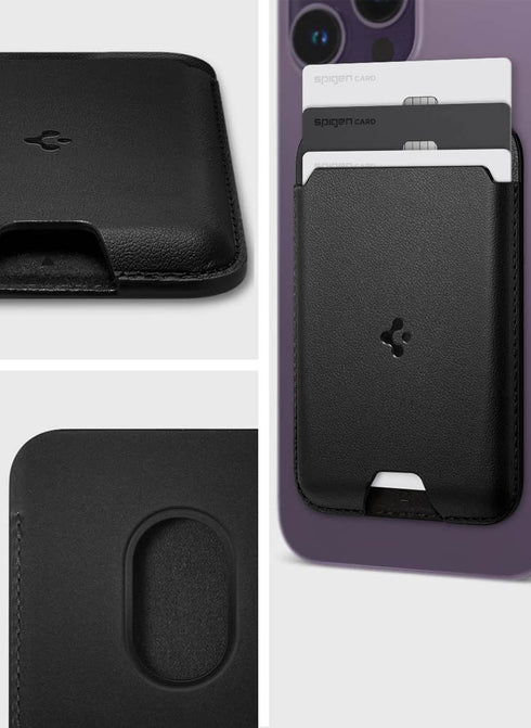 Spigen Magnetic Wallet 3 Cards Holder Valentinus (MagFit)