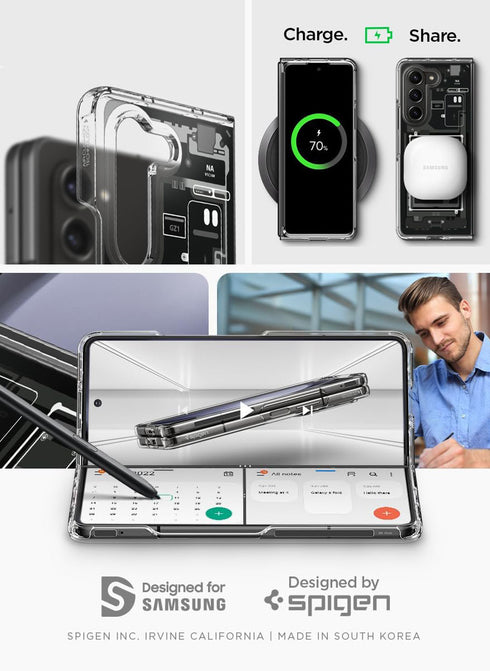 Spigen Samsung Galaxy Z Fold 5 Case Ultra Hybrid Zero One