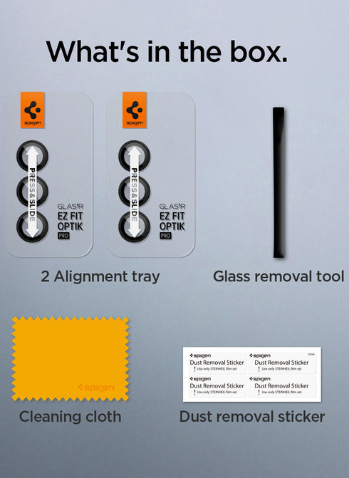 Spigen Samsung Galay Z Fold 5 Optik PRO Lens Screen Protector GLAStR EZ Fit