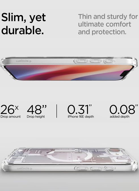 Spigen iPhone 16e Case Ultra Hybrid MAGFIT ZERO ONE
