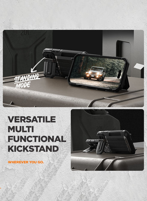 VRS Design iPhone 16 Pro MAX Case Damda Glide ULTIMATE with Strap