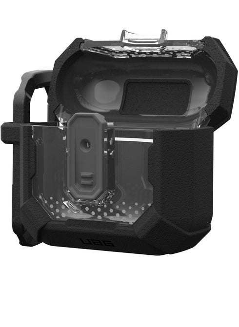 UAG AirPods 4 Case Plasma with Secure Lock & Carabiner