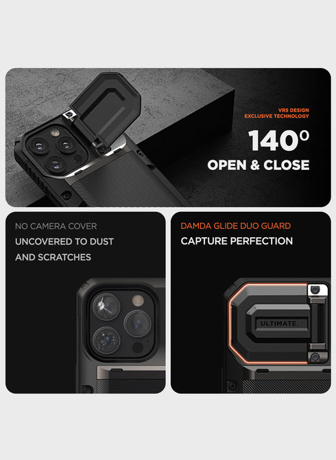 VRS Design iPhone 16 Pro MAX Case Damda Glide Duo Guard