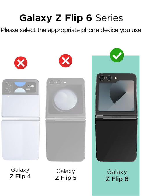 VRS Design Samsung Galaxy Z Flip 6 Case D-Wallet Origin