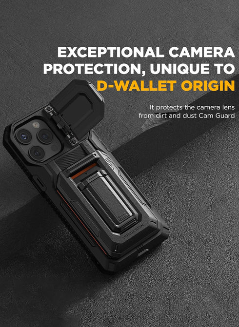 VRS Design iPhone 15 Pro MAX Case D-Wallet Origin