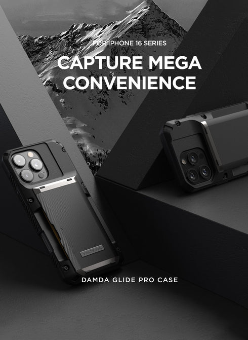 VRS Design iPhone 16 Pro MAX Case Damda Glide PRO GROOVE