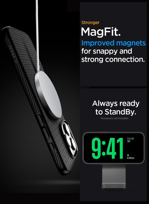 Spigen iPhone 16 PRO Case Liquid Air T MAGFIT