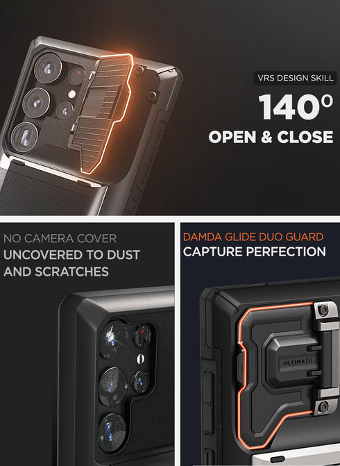 VRS Design Samsung Galaxy S25 ULTRA Case Damda Glide Duo Guard