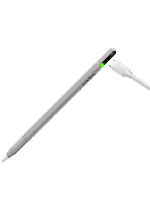Momax MAG Link Pop Magnetic Active Stylus Pen easy charging via USB-C