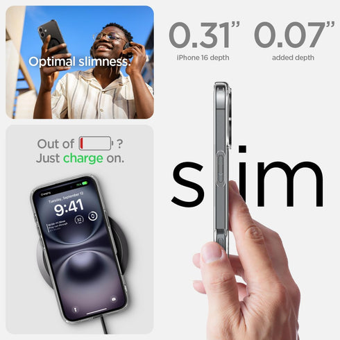 Spigen iPhone 16 Case Ultra Hybrid MAGFIT