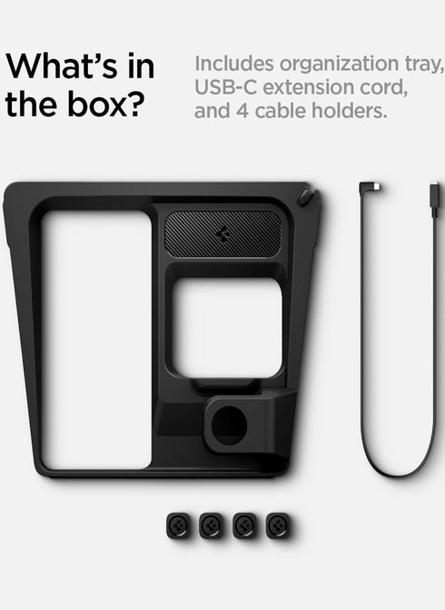 Spigen Tesla Model 3 Highland (2025/2024) 3 in 1 Wireless Charging Hub Mount