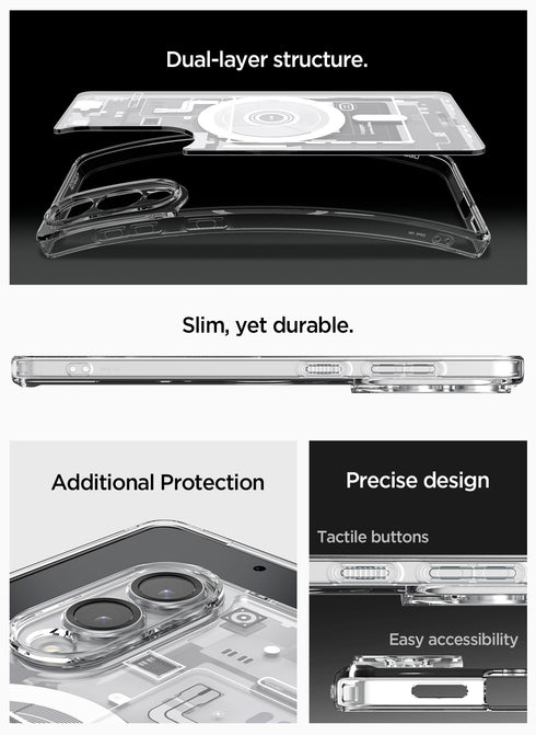 Spigen Samsung Galaxy S25 EDGE Case Ultra Hybrid MAGFIT ZERO ONE