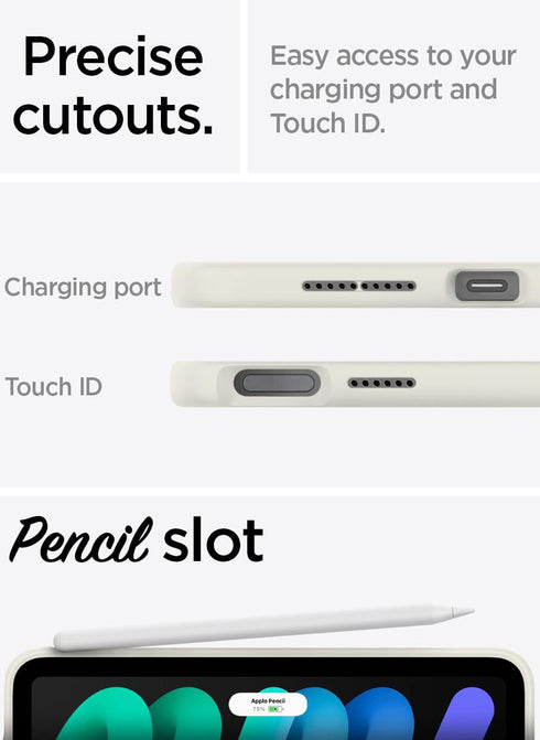 Spigen iPad Mini 7 (2024) / iPad Mini 6 (2021) Case Nano Pop