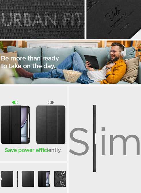 Spigen iPad Air 11" M3/M2 (2025/2024) / iPad Air 5/4 (2022/2020) Case Urban Fit