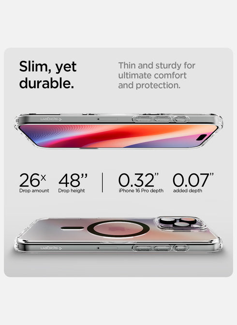 Spigen iPhone 16 PRO Case Ultra Hybrid T MAGFIT