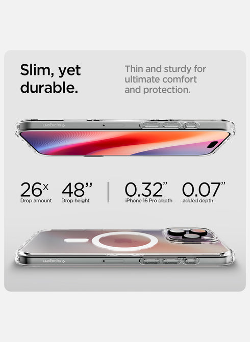 Spigen iPhone 16 PRO Case Ultra Hybrid T MAGFIT