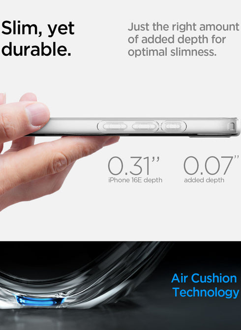 Spigen iPhone 16e Case Liquid Crystal MAGFIT