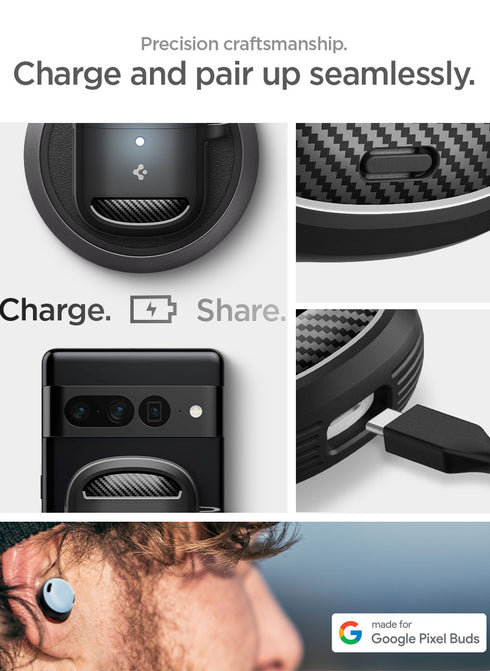 Spigen Google Pixel Buds Pro 2 Case Rugged Armor