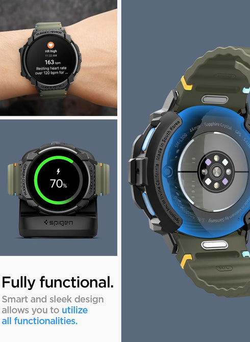 Spigen Samsung Galaxy Watch 7 (44mm) Case Rugged Armor