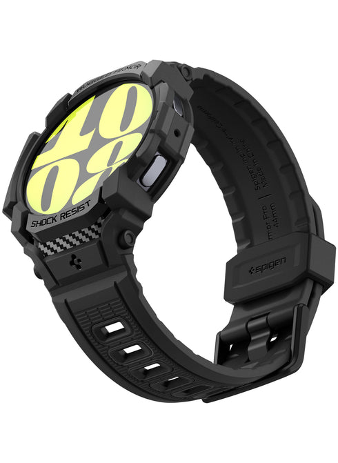 Spigen Samsung Galaxy Watch 7 (44mm) Band with Case Rugged Armor PRO