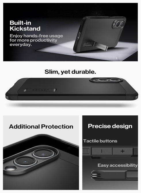 Spigen Samsung Galaxy S25 EDGE Case Tough Armor MAGFIT AI