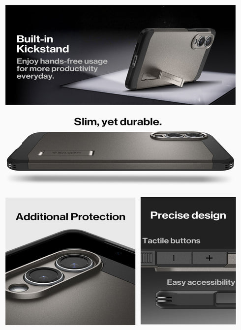 Spigen Samsung Galaxy S25 EDGE Case Tough Armor MAGFIT AI